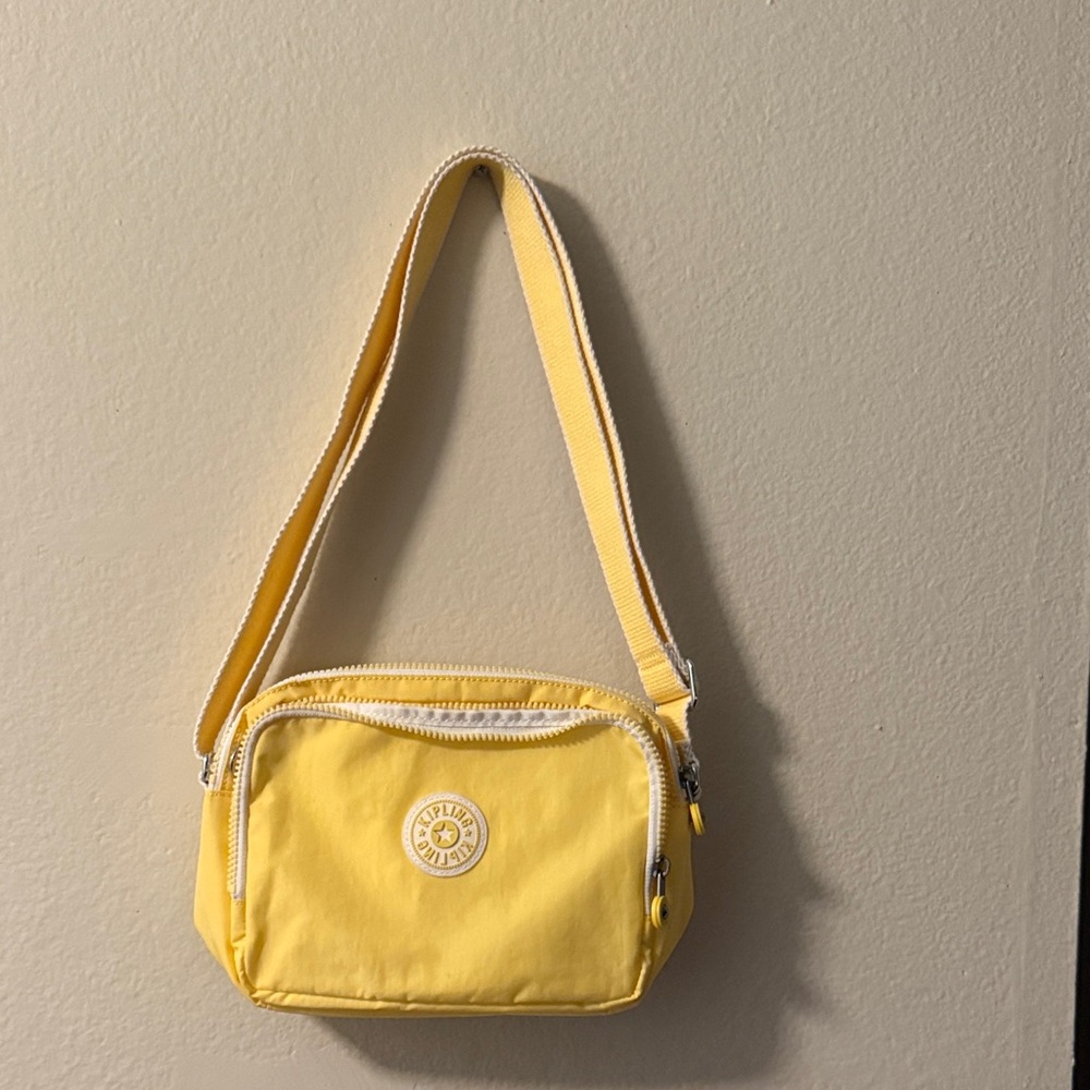 Kipling Sunny Yellow Crossbody Bag